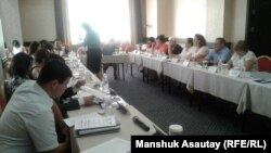 Семинар «Защита прав пострадавших от торговли людьми». Алматы, 21 июля 2016 года.