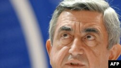 Президент Армении, председатель правящей Республиканской партии Серж Саргсян