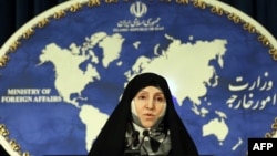 مرضیه افخم، سخنگوی وزارت خارجه ایران