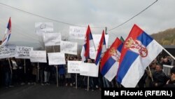 Protesta e serbëve në veri