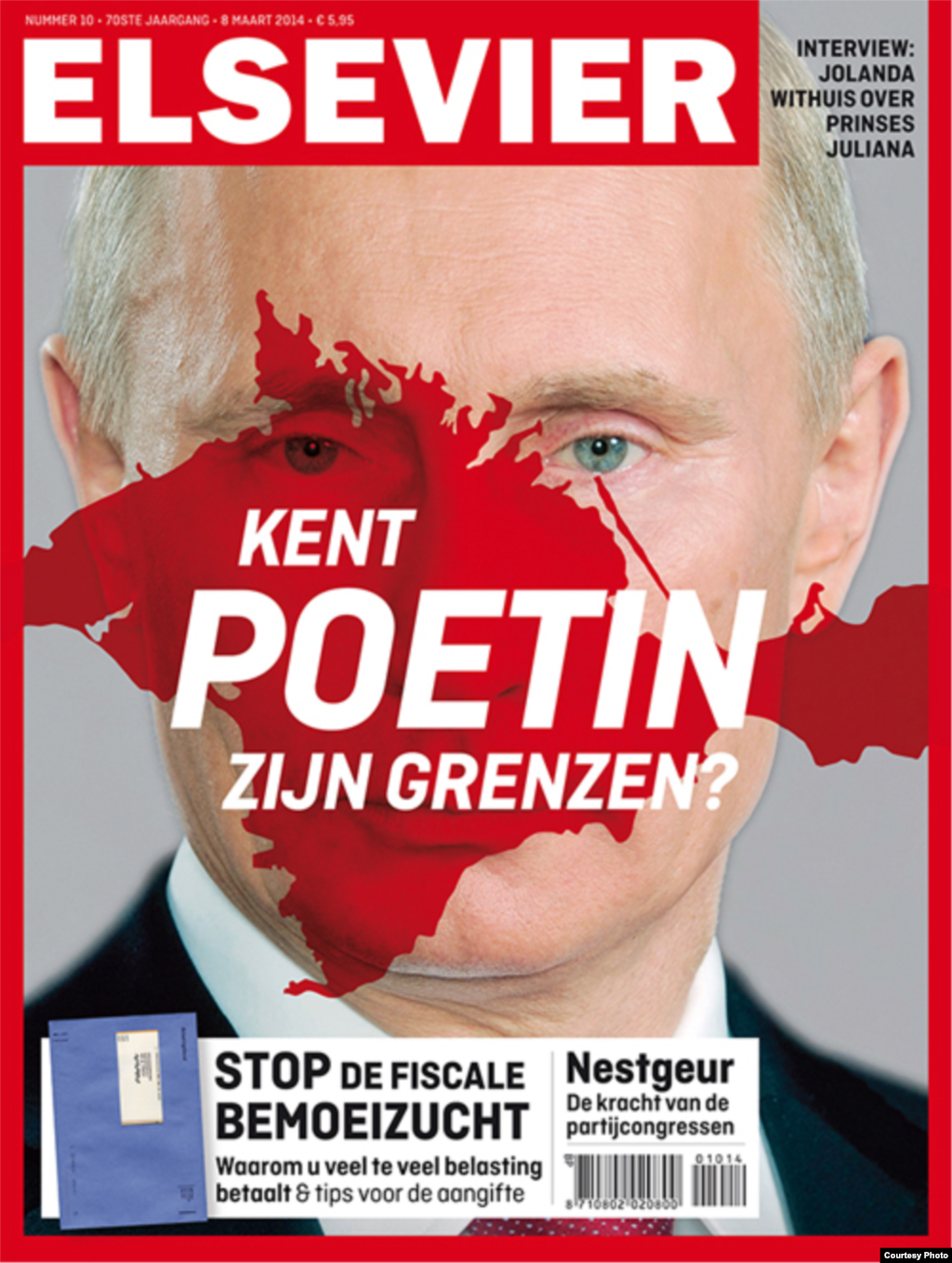 Нідерландський тижневик Elsevier: &laquo;Чи знає Путін про кордони (межі)?&raquo;