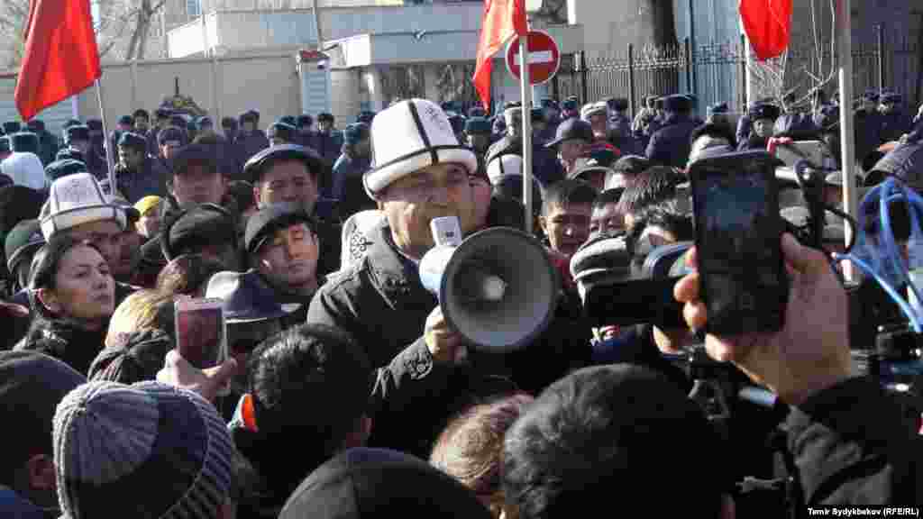 &quot;Ата Мекен&quot; фракциясынын депутаты Каныбек Иманалиев.&nbsp;