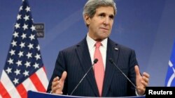 Государственный секретарь США Джон Керри. 3 декабря 2013 года.