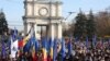 Tens Of Thousands Attend 'Pro-Europe' Rally In Moldovan Capital