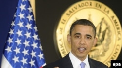 President Barack Obama says the handover of command for the Libyan no-fly zone is coming in a few days. 