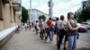  Belarus - The queue near the Symbal.by store. Minsk, 24Jun2020