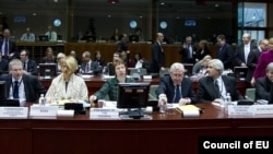 Встреча министров иностранных дел Евросоюза. Брюссель, 23 января 2012 года.