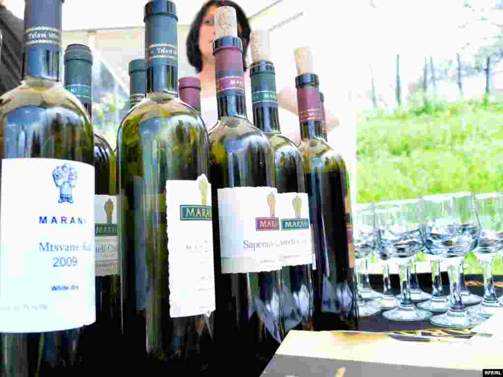 ”თელავის ღვინის მარნის” პროდუქცია ”ახალი ღვინის ფესტივალზე”