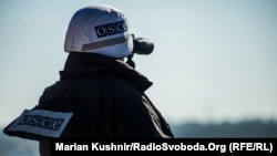 Спостерігачі місії ОБСЄ в Золотому, 26 жовтня 2016 року