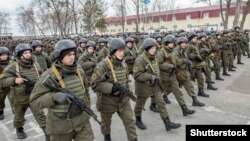 Pripadnici Nacionalne garde Ukrajine