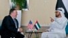 UAE -- US. Secretary of State Mike Pompeo (L) and Abu Dhabi's Crown Prince Sheikh Mohammed bin Zayed Al Nahyan meet at Al-Shati Palace in Abu Dhabi, July 10, 2018