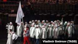 Российские паралимпийцы под нейтральным флагом