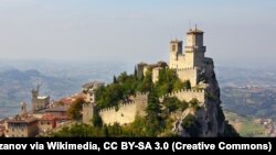 Башня Гуаита в Сан-Марино