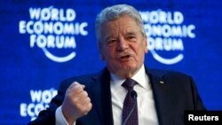 Joachim Gauck la Davos