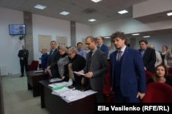 Дмитрий Григориади и Александр Хуруджи в суде по делу предпринимателя Елены Хамбуровой