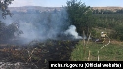 Пожежа в селі Завітне