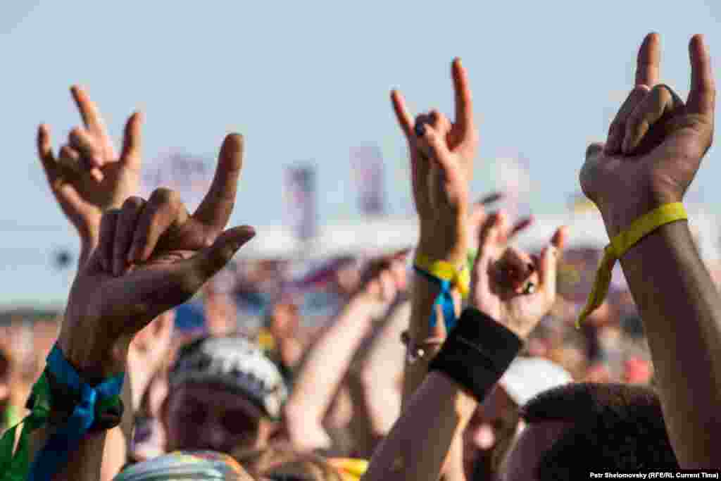The huge open-air festival has earned the nickname "Russia's Woodstock."