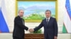 Мирзиёев өзбек президентинин милдетин аткарат (видео)