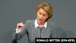 Ministrja gjermane e Mbrojtjes, Ursula Von Der Leyen.