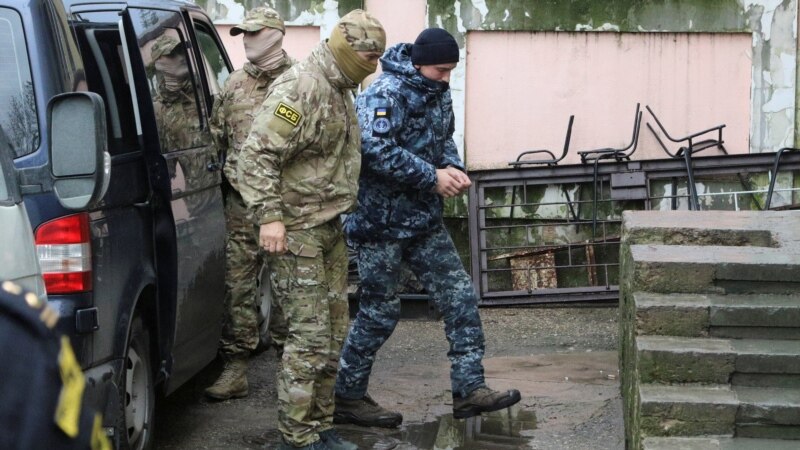 В Крыму начался суд над захваченными Россией украинскими моряками