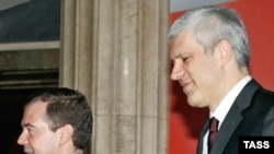 Boris Tadić i Dmitrij Medvedev