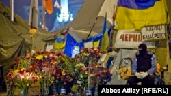 Украина -- Евромайдан бийлик алмашкандан кийин. Киев, 24-февраль, 2014
