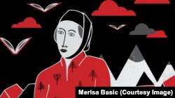 Illustration of Bosnian educator Statka Skenderova from the book #ZeneBiH (Women of Bosnia and Herzegovina). Illustration by Merisa Basic.