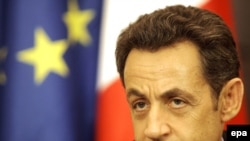 French President Nicolas Sarkozy