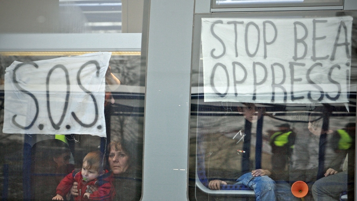 Caucasus Asylum-Seekers Returning To Polish Refugee Camps