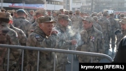 «Народное ополчение» Крыма в Симферополе