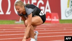 Russian middle-distance runner Yulia Stepanova, who gave evidence to WADA of systematic doping in her country's track-and-field sports, has been controversially banned from competing at the Rio Olympic Games. (file photo)