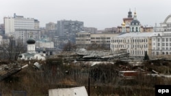 Развалины гостиницы "Россия", на месте которых разбили парк "Зарядье"