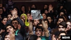 مراسم روز دانشجو در دانشگاه تهران 
