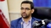 Iran's Minister of Communication in Rouhani's cabinet, Mohammadjavad Azari Jahromi, undated.