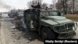 Знищені бронеавтомобілі високої прохідності російської армії «Тигр-М» (ілюстраційне фото)
