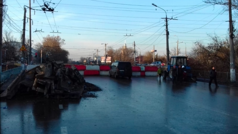 Ремонт на мосту по улице Гагарина в Симферополе отложили до весны – власти 