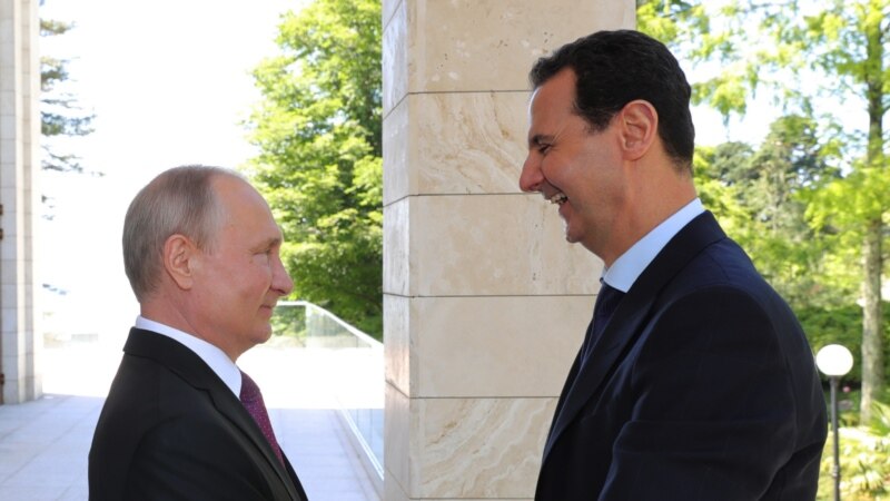 Башар Асад менен Владимир Путин жолукту 