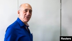 Ehud Olmert në gjykatë