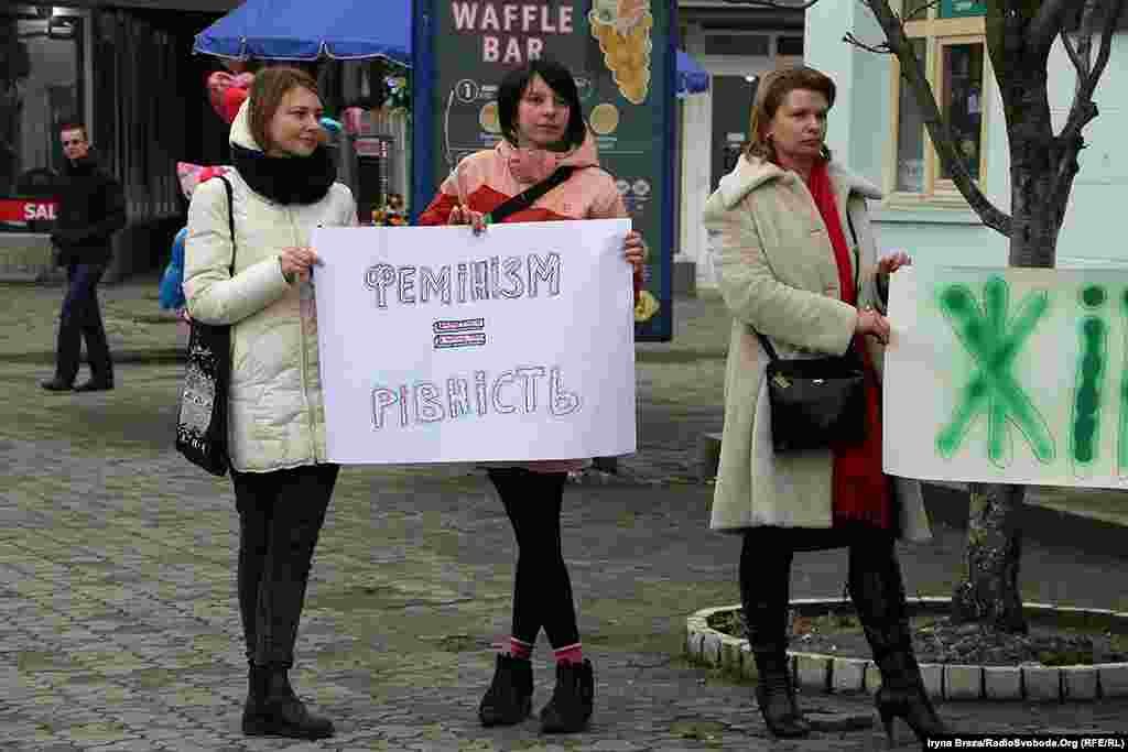 8 березня &ndash; Міжнародний день боротьби за права жінок, наголошують організаторки акції