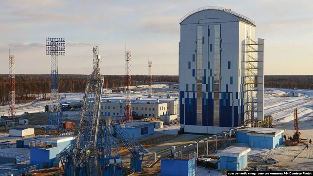 Строительство на космодроме Восточный