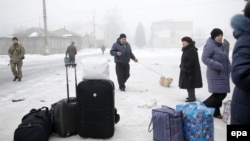 Дебальцеве: мешканці готуються до евакуації, фото 30 січня 2015 року