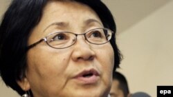 Kyrgyzstan -- Interim government head Rosa Otunbayeva