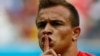 Kosovo-Tied Swiss Players Criticized For Albania Gesture At World Cup Game