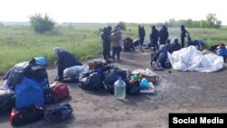 Самара облысында жолда қалған қырғыз мигранттары. 