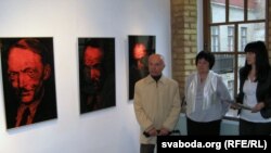 Выступае прафэсар Аляксей Пяткевіч, сябра Саюзу беларускіх пісьменьнікаў