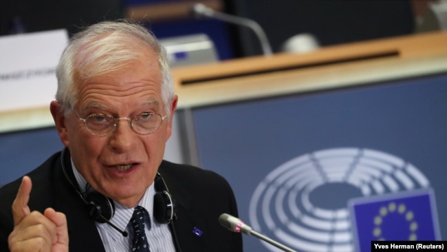 جوزیپ بوریل نماینده ارشد امور خارجی اتحادیه اروپا