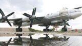 Бомбардувальник Ту-95MS на аеродромі «Дягілєво». Фото: серпень 2007 року