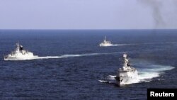 Учения ВМФ КНР в Южно-Китайском море