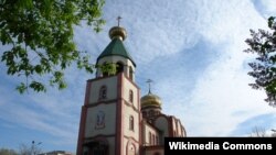 Православный храм в дагестанском городе Кизляр.