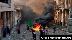 ادامه تظاهرات خشونت بار در عراق